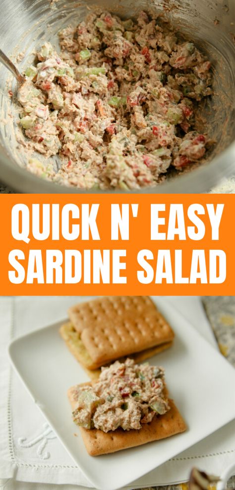 Sardine Spread Recipes, Delicious Sardine Recipes, Sardine And Crackers, Sardine Keto Recipes, Sardines On Crackers, How To Eat Sardines Ideas, Sardines And Crackers, Ways To Eat Sardines, Recipes For Sardines