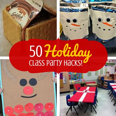 It's the most wonderful time of the year, so of course we need a class party to celebrate! We know, we know—it seems like just yesterday you were basking in the glory of turkey hand prints and paper pilgrim bonnets, and now it's high time you got your Polar Express on. Luckily, we've rounded u Classroom Winter Party, Class Party Ideas, Kindergarten Christmas Party, Homeroom Mom, Classroom Holiday Party, Classroom Christmas Party, Class Treats, Pto Today, School Holiday Party