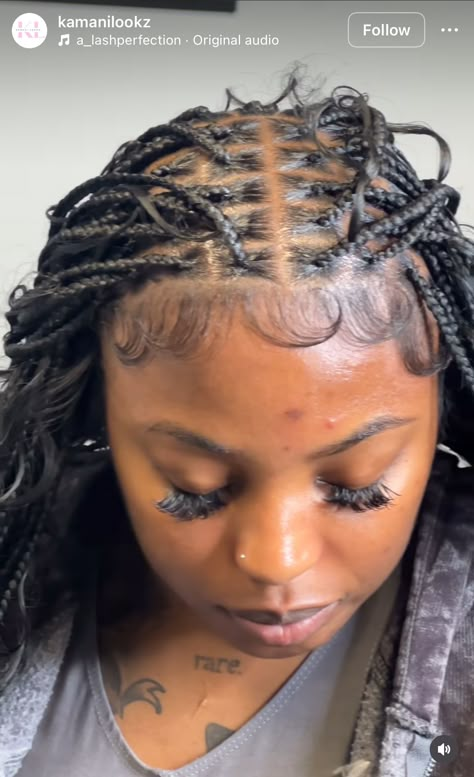 Edges With Braids, Dramatic Edges, Braided Hairstyles For Black Women Cornrows, Black Ponytail Hairstyles, Braids Hairstyles Pictures, Braided Cornrow Hairstyles, Goddess Hairstyles, Braids With Curls, Girls Hairstyles Braids