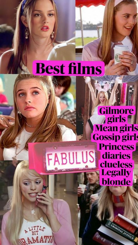 Best films blond mean girls Best Films, Princess Diaries, Legally Blonde, Clueless, Mean Girls, Gilmore Girls, Gossip Girl, Favorite Movies, Blonde