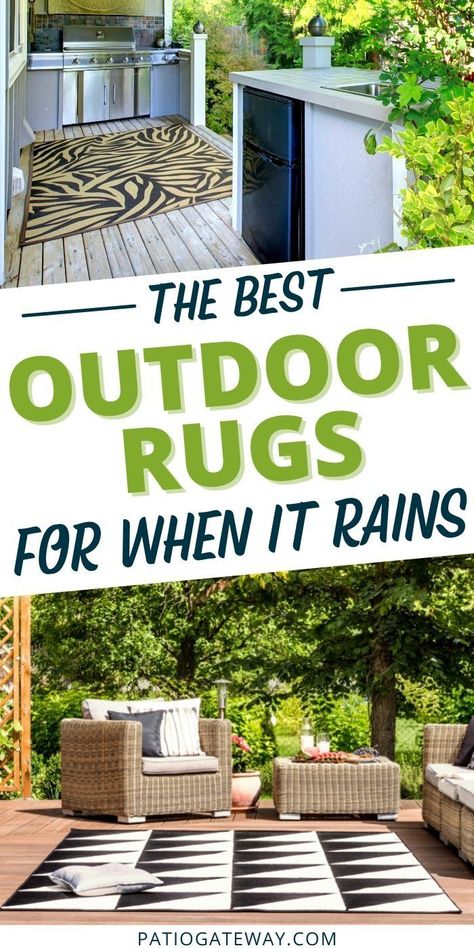 Backyard Rug Ideas, Rainy Patio Ideas, Backyard Oasis Outdoor Rugs, Large Outdoor Rugs Patio Waterproof, Outdoor Carpet On Deck, Deck Rugs Outdoor Ideas, Porch Rugs Outdoor Ideas, Outdoor Rugs Porch, Outdoor Rugs Patio Waterproof