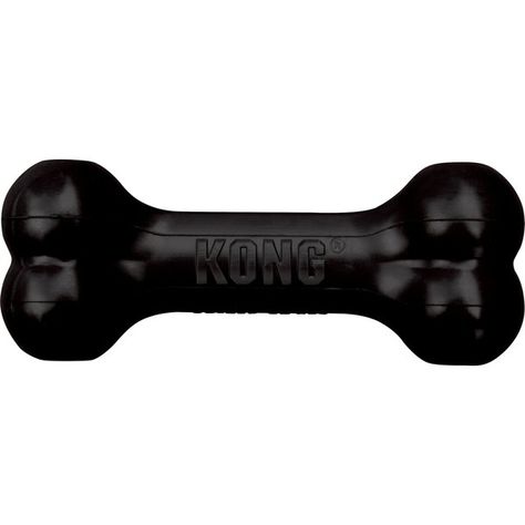 KONG Extreme Goodie Bone Dog Toy, Medium - Chewy.com Easy Treat, Bone Dog, Dog Bone, Wednesday Addams, Medium Dogs, Black Dog, Extended Play, Pet Parent, Black Rubber