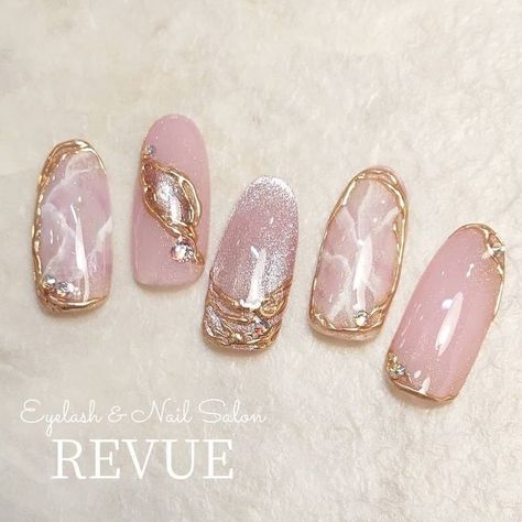 Desain Salon Kuku, Japan Nail, Kutek Disney, Korean Nail Art, Art Deco Nails, Asian Nails, Hippie Nails, Beauty Nails Design, Classy Acrylic Nails