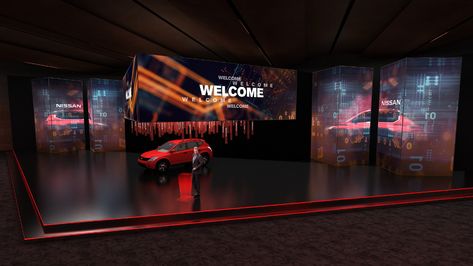 Nissan Car Launch | Behance Car Launch Event, Car Launch, Car Exhibition, Nissan Car, Event Giveaways, Nissan Cars, Nissan Patrol, Launch Event, Stage Design