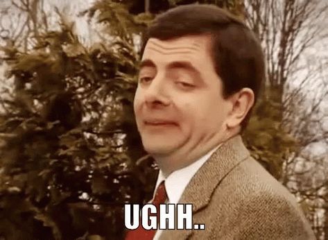 Ughh Mr Bean GIF - Ughh MrBean - Discover & Share GIFs Nope Gif, React Developer, Funny Faces Images, Mr Bean Funny, Beste Gif, Gif Lucu, Mr Bean, British Comedy, Cute Cartoon Images