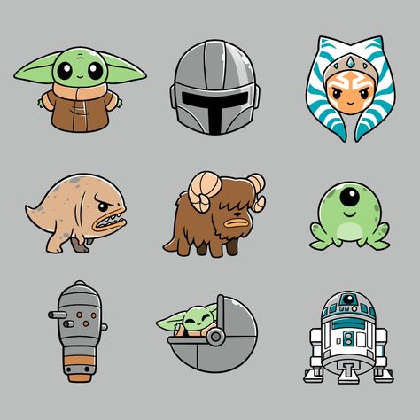 Yoda Clipart, Star Wars Cartoon, Star Wars Tee, Star Wars Stickers, Drawing Stars, Star Wars T Shirt, Star Wars Drawings, Star Wars Tees, Star Wars Tattoo