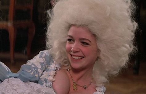 elizabeth berridge in amadeus Constanze Mozart, Amadeus 1984, Keira Knightley Natalie Portman, Tom Hulce, Marie Antoinette 2006, Olivia Hussey, Dangerous Liaisons, 18th Century Dress, Rococo Fashion