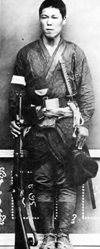 A Samurai of the Satsuma Rebellion, 1877 Sengoku Jidai, The Last Samurai, Afro Samurai, Japan History, Samurai Warrior, Dark Horse Comics, Vintage Japan, Traditional Japanese, Historical Photos