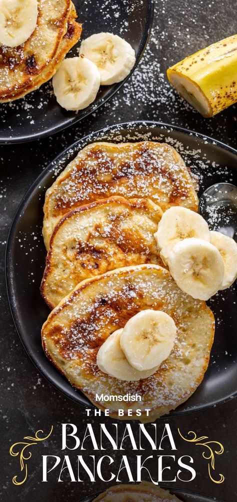 These best banana pancakes are a delightful breakfast dish made from a simple batter that includes mashed ripe bananas. The addition of bananas gives the pancakes a naturally sweet flavor and a moist, tender texture. This beloved breakfast treat is enjoyed by people of all ages. Bananas For Breakfast, Recipes Using Mashed Bananas, Breakfast With Ripe Bananas, Best Banana Pancakes Recipe, Mashed Banana Recipes Easy, Overripe Banana Pancakes, Banana Pancakes No Milk, Ripe Banana Breakfast Recipes, Easy Banana Pancakes 2 Ingredients