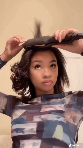 Slick Press, Flat Iron Short Hair, Decorating Dorm, Silk Press Hair, Short Relaxed Hairstyles, Pressed Natural Hair, Straightening Natural Hair, Silk Press Natural Hair, Nyc Fits