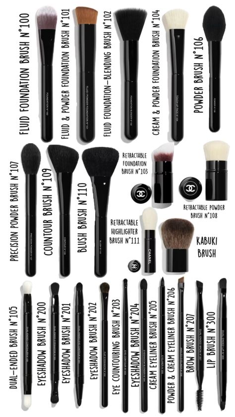 Chanel Brushes, Highlight Brush, Highlighter Brush, Chanel Makeup, Dressing Table, Makeup Brushes, Chanel, Makeup, Quick Saves