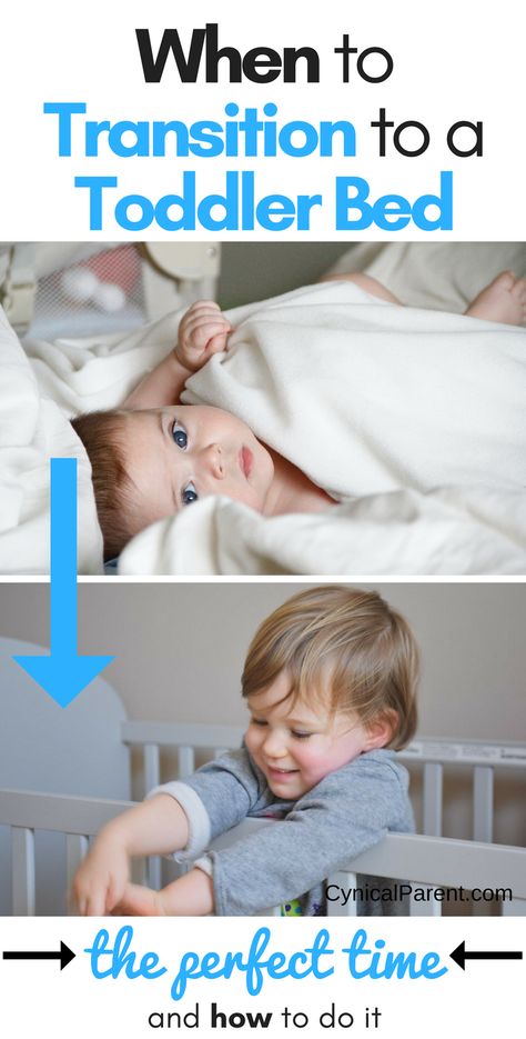 When To Transition From Crib To Bed, Crib To Bed Transition, Toddler And Baby Room Sharing, Transitioning To Toddler Bed, Small Toddler Bed, Toddler Bed Ideas, Toddler Bed Transition, Toddler And Baby Room, Crib To Toddler Bed