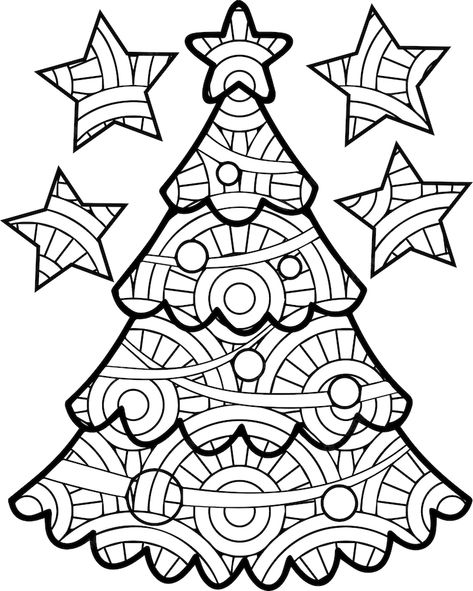 Blow Painting Art, Diy Christmas Snowflakes, Christmas Coloring Page, Christmas Tree Coloring Page, Christmas Art Projects, Printable Christmas Coloring Pages, Kids Christmas Party, Christmas Card Art, Vector Christmas