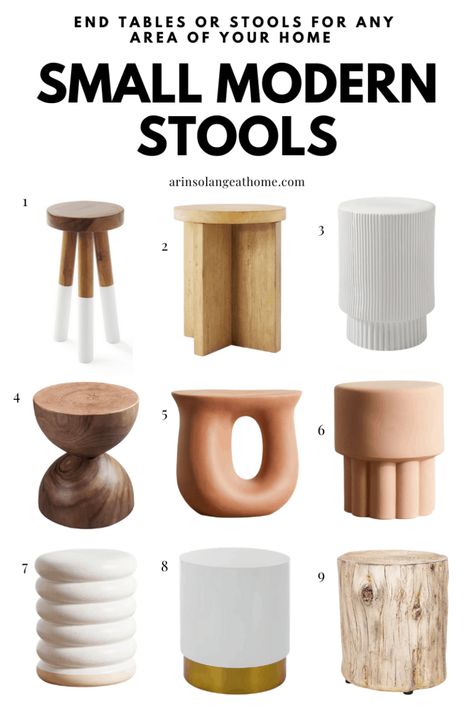 Diy Stools, Entryway Stool, Stone Spray Paint, Unfinished Wood Furniture, Blogger Ideas, Best Spray Paint, Diy Stool, Shop Stool, Diy Boho Decor