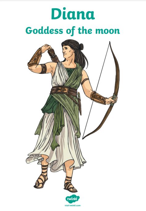 Diana is the Roman version of Artemis. She was the goddess of wild animals, the hunt, the moon, chastity and childbirth. She was the twin sister of Apollo, and she was very popular with Romans who lived in rural areas. Zine Making, Diana Goddess, Goddess Diana, Goddess Of The Hunt, Goddess Of The Moon, Roman Gods, Moon Goddess, Twin Sisters, Ancient Rome