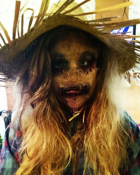 Scary Scarecrow Spooky Scarecrow Costume, Scarecrow Scary Makeup, Scarecrow Costume Scary, Scary Scarecrow Costume Women, Scary Scarecrow Makeup Women, Scary Masks Creepy, Creepy Scarecrow Makeup, Creepy Scarecrow Costume, Scary Scarecrow Makeup