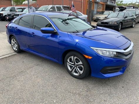 Blue Honda Civic, Civic Lx, Honda City, Honda Civic Ex, S Car, Honda Civic, Used Cars, New Cars, Royal Blue