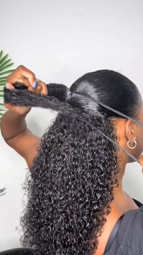 BetterLength Hair | 3 Trendy updos styles with clip ins 😍 Find the clip ins that match your hair on our website (link in bio) 👆🏽 1 bundle is enough for full... | Instagram Curly Clip In Hairstyles, Curly Hair Clip Ins, Super Cute Hairstyles, Trendy Updos, Perm Rod Set, Tree Braids, Cute Ponytails, Curly Clip Ins, Perm Rods