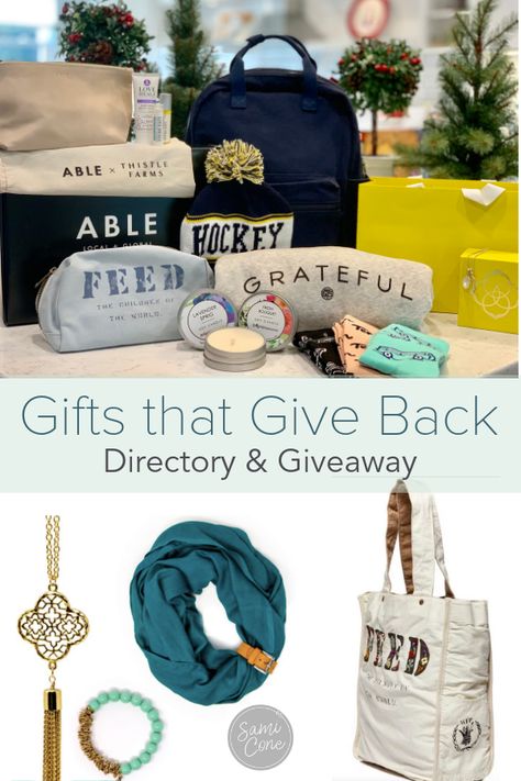 Gifts That Give Back To Charity, Gifts That Give Back, Diy Giveaway, Chirstmas Gift, Giveaway Gifts, World Vision, Bachelorette Gifts, Perfect Gift For Him, Give Back