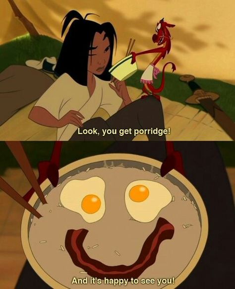 Mulan, one of the best. Twisted Tales, Disney Mulan, Fav Movie, Funny Disney Memes, Mulan Disney, Childhood Movies, Disney Classics, Disney Jokes, Disney Memes