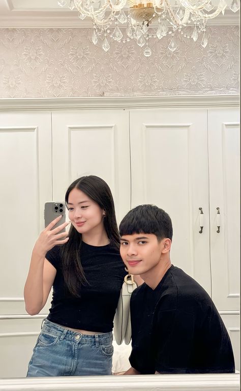 Alliana Dolina & CJ Cansino Cj Cansino, I Have A Boyfriend, Couple Photoshoot Poses, Photoshoot Poses, Couples Photoshoot, Cute Couples Goals, Couple Goals, Quick Saves, Kos