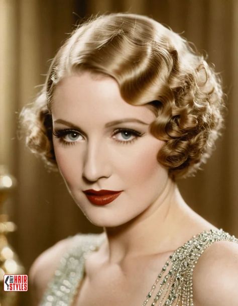 6. Curly Flapper Bob | 10 Timeless 1920S Hairstyles That Define The Roaring Twenties The 1920s, also known as the Roaring Twenties, was a decade of change and revolution, especially in the world of fashion and beauty. It was a time when women were gaining independence, and their hairstyles reflected this new sense of freedom. From short bobs to glamorous finger waves, the. 1920s Fingerwaves Short Hair, Easy 1920s Hairstyles Short Hair, 20s Hairstyles Short, Gatsby Hair Short, 1920s Womens Hair, Twenties Hairstyles, 1920s Hair Long Gatsby, Roaring 20s Hair, 1920s Hair Short