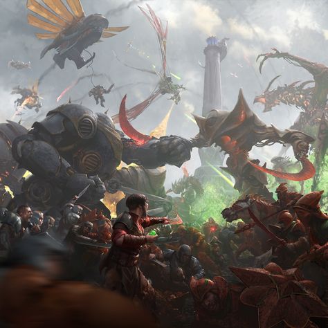 ArtStation - Magic the Gathering: The Brother's War Marketing Art Mtg Art, Cool Pixel Art, Fiction Idea, Fantasy Battle, Warhammer Art, Wizards Of The Coast, Dark Souls, Magic The Gathering, Fantasy Landscape