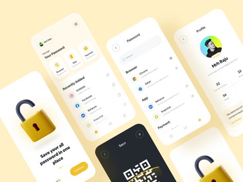 Password Manager App, App Interface Design, Dropshipping Store, Password Manager, Facebook App, Ecommerce Web, App Interface, Shopify Website, Drop Shipping Business