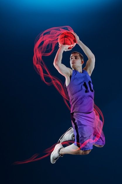 Full shot man playing basketball | Free Photo #Freepik #freephoto #man #sport #game #best Basketball Shot, Basketball Shooting, Playing Basketball, Free Photo, Free Photos, Basketball, Stock Photos