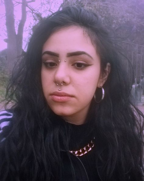 Septum And Medusa Piercing, Bridge Piercing, Medusa Piercing, Septum Piercing, Body Modifications, Piercing Tattoo, Tattoos And Piercings, Piercings, Bridge