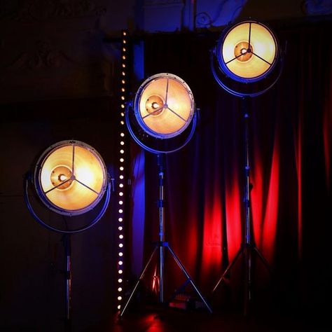 Star Light Production on Instagram: "Our Robe PATT2013 fixtures looking awesome on set! #robe #robelights #robelighting #patt2013 #patt #lightinghire #lights #lighting #halogen #vintage #stage #stargelighting #film #retro" Stage Light Aesthetic, Afterparty Ideas, Lighting Design Theatre, Stage Lighting Design, Concert Lights, Theatre Lighting, Hollywood Lights, Ghost Light, Stage Lights