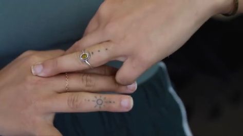 Megan Batoon, Bumble Bee Signet Ring, Tattoos