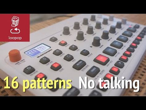 Elektron Model Samples: All 16 factory patterns No talking Electronic Music, Hands On, Audio, Music, Pattern