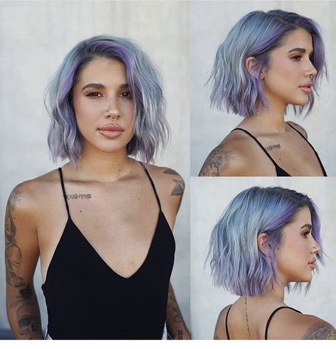 Easy Short Hairstyles, Hair Levels, Lob Haircuts, Light Pink Hair, Diy Hair Color, Edgy Haircuts, Short Haircuts For Women, Best Pixie Cuts, Haircuts For Long Hair