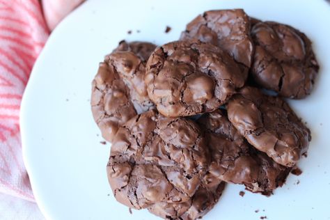 recipe for Le Pain Quotidien chocolate gluten free cookie Chocolate Chewies, Chewies Recipe, Flourless Chocolate Cookies, Cookie Recipes Chewy, Double Chocolate Cookies, Flourless Chocolate, Brownie Cookies, Chewy Cookie, Vegetarian Chocolate