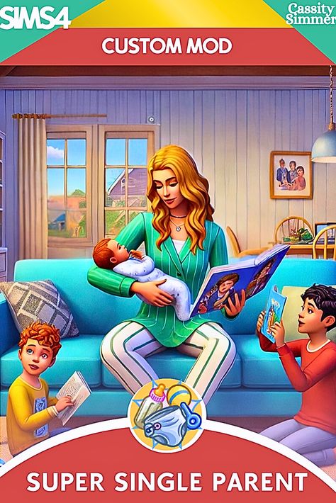 SUPER SINGLE PARENT MOD | SIMS 4 The Sims 4 Get To Work Cc, Sims4 Career Mod, Sims 4 Build Cc Packs, Infant Traits Sims 4, Family Mods Sims 4, Sims 4 Parenting Mods, Sims 4 Game Play Mods, The Sims 4 Infant Cc, Sims 4 Teen Mods