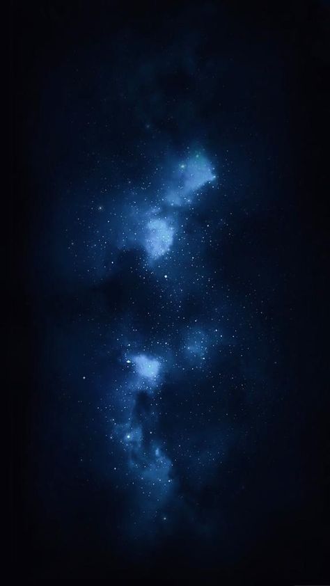 Blue Night Sky Aesthetic, Blue Space Aesthetic, Blue Space Wallpaper, Astronomy Icons, Blue Astronomy, Outer Space Wallpaper, Samsung Galaxy Wallpaper Android, Blue Aesthetic Dark, Night Sky Wallpaper