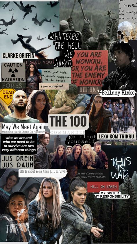 #bellamyblake #the100 #the100aesthetic #octaviablake #clarkegriffin #the100aesthetic The 100 Grounders, The 100 Language, Commander Lexa, I Am Not Afraid, We Meet Again, Fan Book, The Hundreds, Tv Programmes, Just Kidding