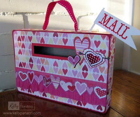 Girls Valentines Boxes, Diy Valentines Box, Valentine Card Box, Valentine Mailbox, Valentine Day Boxes, Preschool Valentines, Valentine Projects, Creative Valentines, My Funny Valentine