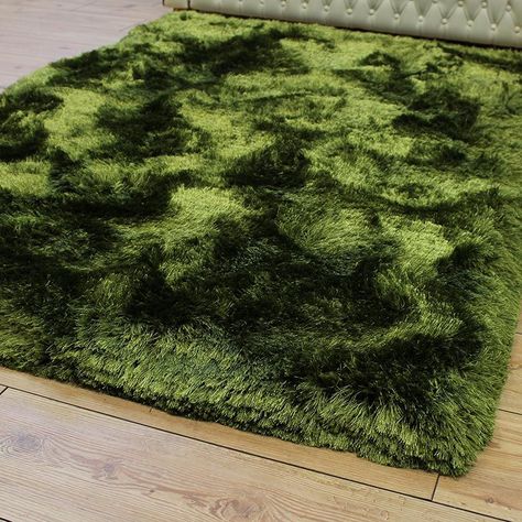 Green Rugs In Bedroom, Green Rug Aesthetic, Grunge Rug, Mossy Carpet, Green Fuzzy Rug Bedroom, Green Shag Rug Bedroom, Green Grass Rug, Shag Rug Living Room, Green Rug Bedroom