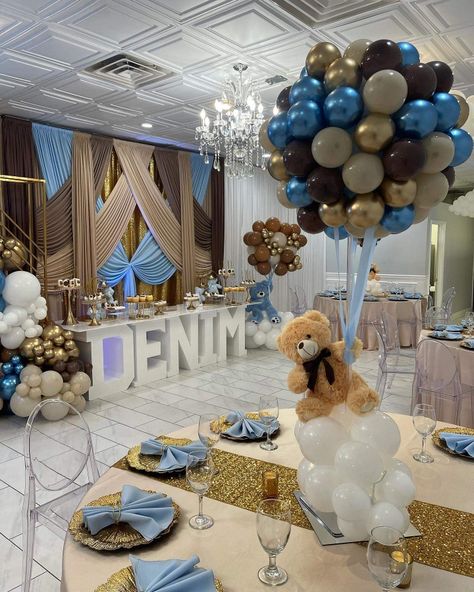 Boy Babyshower Theme Black People, Baby Shower Themes Black People, Different Baby Shower Themes, Baby Shower Ideas Black People, Bear Baby Shower Theme Boy, Boy Themed Baby Shower Ideas, Baby Shower Themes Boy, Brown Baby Shower Ideas, Baby Shower Ideas Boy