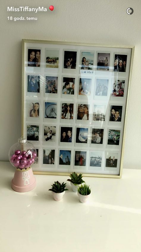 #cuartos Polaroid Wall, Hiasan Bilik Tidur, Room Goals, Room Makeover Bedroom, Room Makeover Inspiration, Cute Room Decor, Room Decorations, Room Inspiration Bedroom, Room Ideas Bedroom