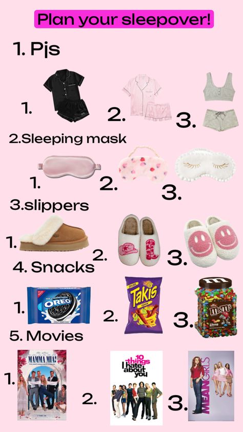 #sleepover #preppy Sleepover Preppy, 12th Birthday Party Ideas, Fun Sleepover Activities, Sleepover Essentials, Birthday Sleepover Ideas, Making A Gift Basket, Birthday Sleepover, Road Trip Activities, Travel Bag Essentials