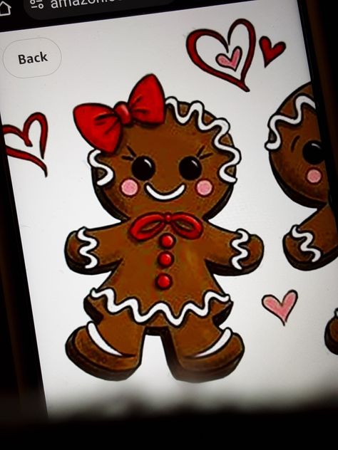 Gingerbread Girl Drawing, Gingerbread Man Painting On Canvas, Christmas Window Painting Gingerbread, Gingerbread Painting Ideas, Gingerbread House Paintings, Christmas Paintings Gingerbread, Gingerbread Window Painting, Man Painting, Christmas Window Painting