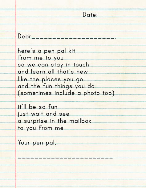 Pen Pal Kit Ideas | List of things to send as a package to start pen-palling with a friend. Great idea for kids! Pen Pal Kit, Snail Mail Pen Pals, American Heritage Girls, Fun Mail, Pen Pal Letters, Pin Pals, Pen Pal, Pocket Letters, Diy Stationery