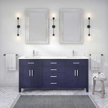 Hardwood Bathroom, 60 Vanity, 72 Vanity, Power Bar, Power Bars, King Bedroom Sets, Double Sink Bathroom, Double Sink Vanity, Double Sink Bathroom Vanity