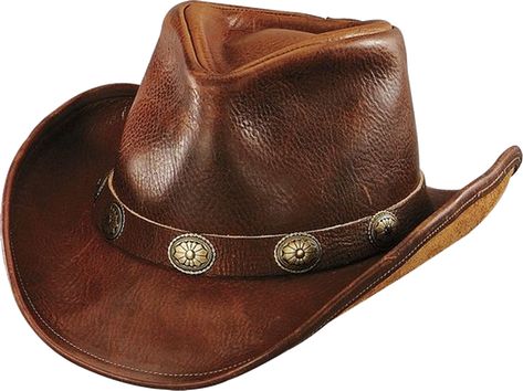 Sombrero Cowboy, Brown Cowboy Hat, Mens Cowboy Hats, Leather Cowboy Hats, Western Cowboy Hats, Brown Hats, Western Hats, Leather Hats, Cow Boy