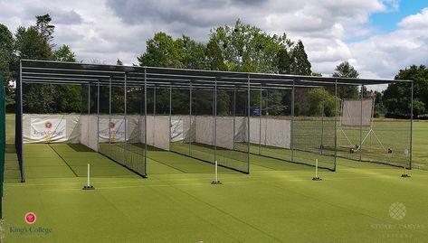 Cricket Nets, Soccer Field, Canvas