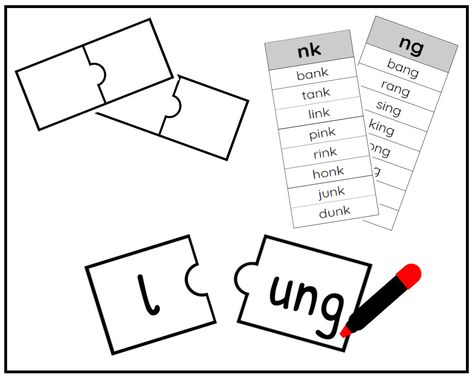 Practice reading glued sounds with this quick phonics activity. #glued sounds #phonics Welded Sounds, Glued Sounds, First Grade Homework, Reading Intervention Activities, Intervention Activities, Phonics Resources, Phonics Activity, List Of Words, Phonics Sounds