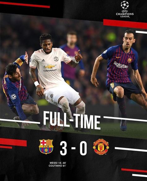 Full tim Barcelona Vs Manchester United, Ashley Young, Anthony Martial, Camp Nou, Old Trafford, Uefa Champions League, Lionel Messi, Fc Barcelona, Best Games